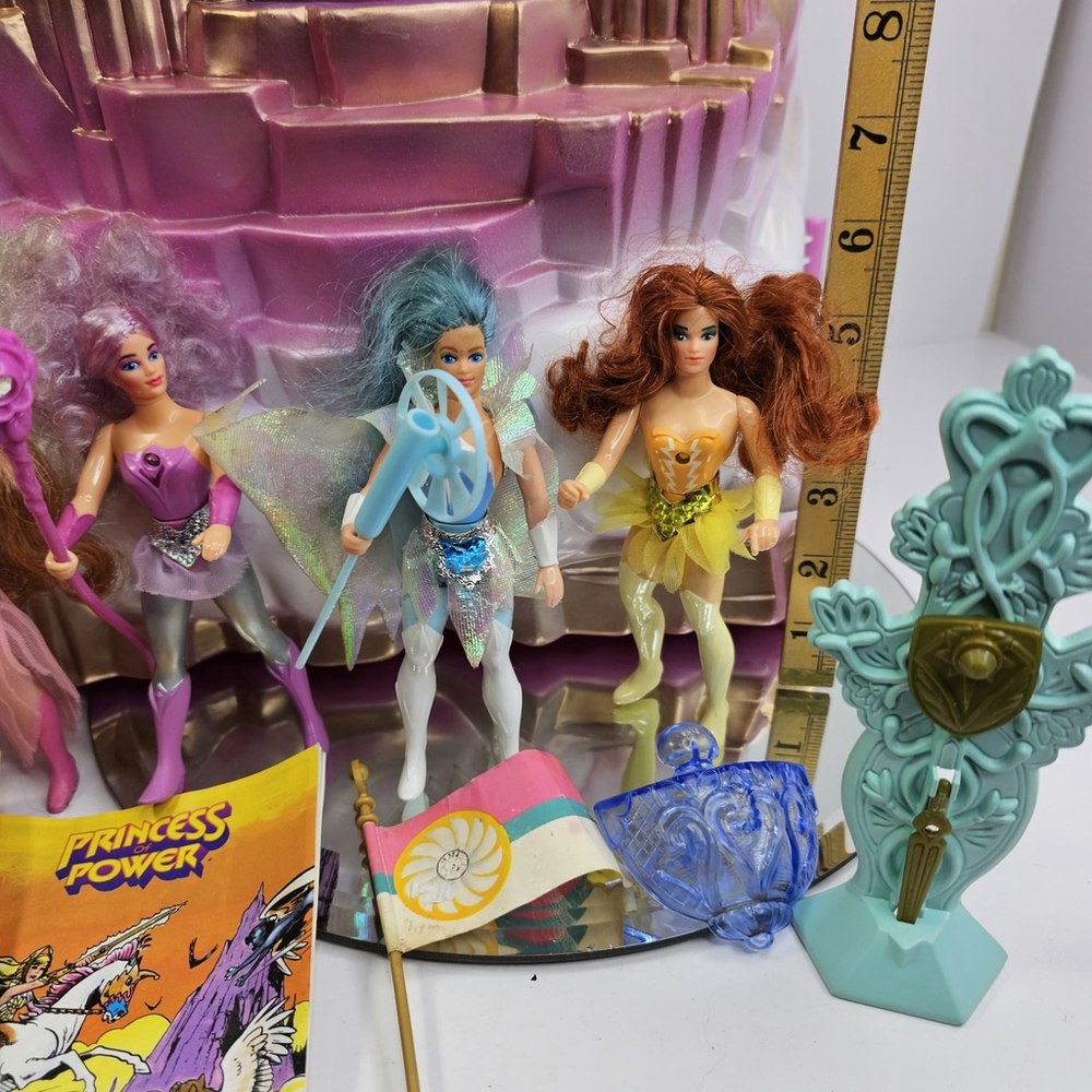 Vintage 80s Mattel Princess Of Power She-Ra Crystal Castle Pieces & Figure MOTU - Picture 9 of 16